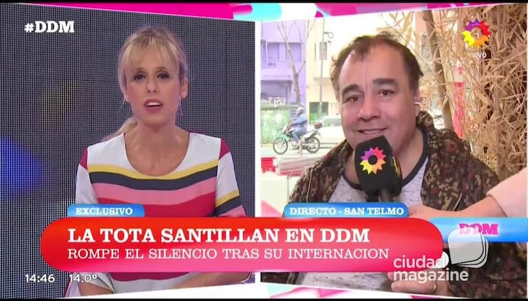 La Tota Santillán dio su versión tras ser detenido acusado por robo