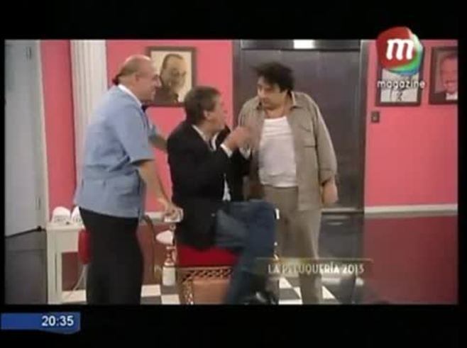 Gerardo Sofovich volvió a aparecer en La Peluquería de Don Mateo 