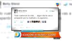 La dura respuesta de Francisco Delgado a Silenzi tras sus acusaciones en Twitter y TV: “No quiero formar una familia con ella porque..."