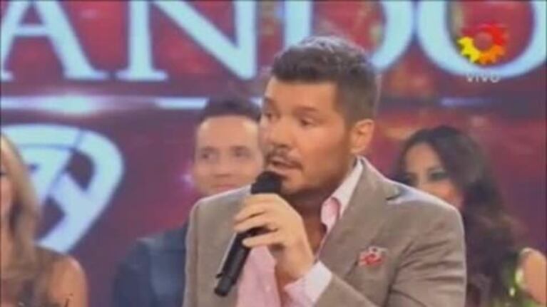 El show de gestos de Marcelo Tinelli cuando llamó (nuevamente) a la presidenta Cristina Fernández