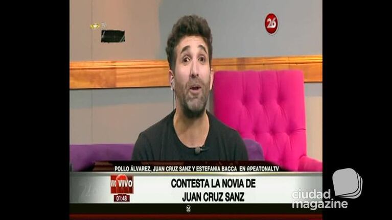Juan Cruz Sanz le propuso matrimonio a Tamara Bella en televisión