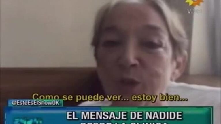 Nadide de Las mil y una noches habló desde la clínica: la tristeza de Ergün