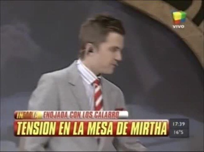 Marina Calabró blanqueó un entredicho con Mirtha Legrand