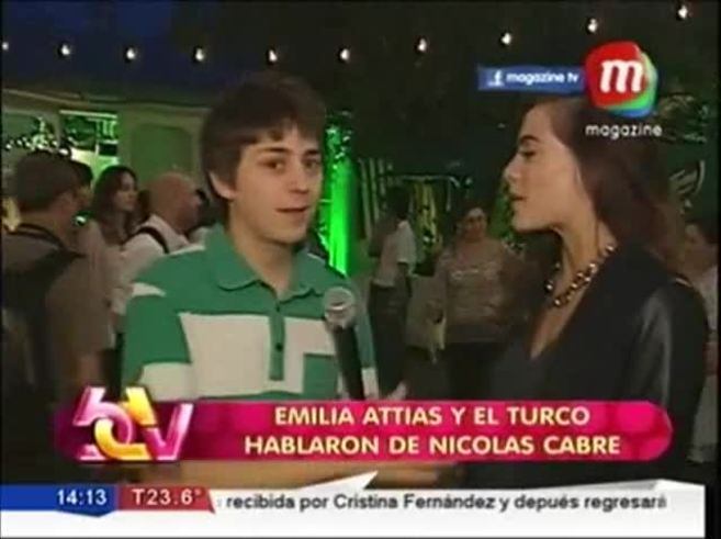 Emilia Attias y sobre el rumor del supuesto lance de Nicolás Cabré: "Es todo mentira, me dio mucha gracia"