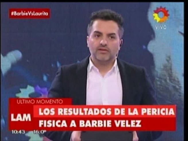 El informe médico sobre el cuerpo de Barbie Vélez