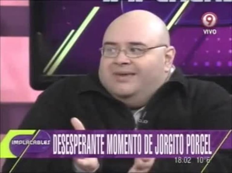 Jorge Porcel Jr. volvió a la TV y se cruzó en vivo con Nazarena Vélez: "¡Sos un maleducado y un soberbio!"