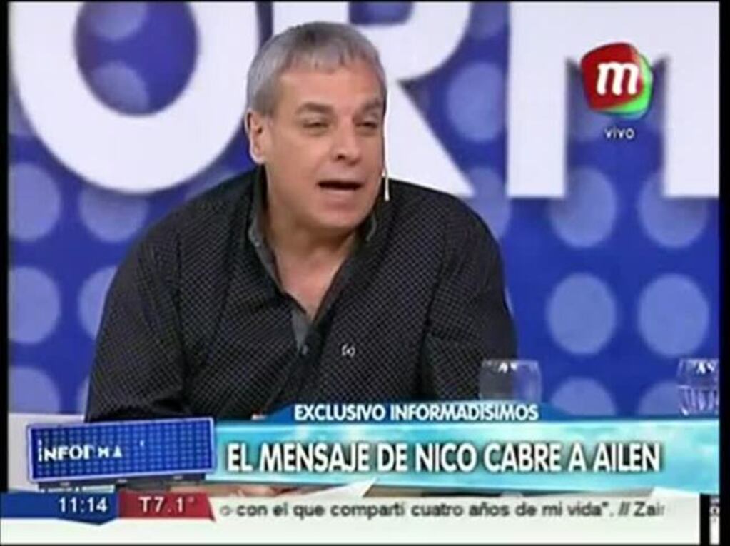 El tremendo mensaje de amor de Nico Cabré a Ailén Bechara: "No le aflojes, te amo"