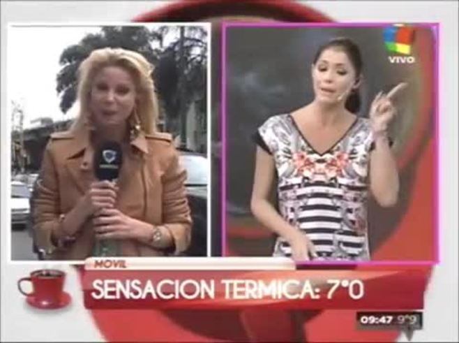 Jimena Cyrulnik y una divertida forma de confirmar su embarazo: "¡Venga a trabajar a Desayuno y el test le da positivo!"
