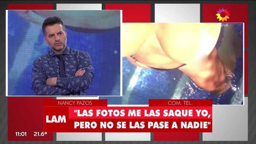 La explicación de Nancy Pazos de por qué se sacó las fotos hot, y se cruzó con Andrea Taboada