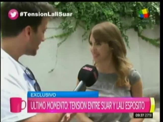Lali Espósito, cuando le preguntaron por su foto fumando: "Le pedí una pitada a Mariano de su cigarrillo armado para probarlos"