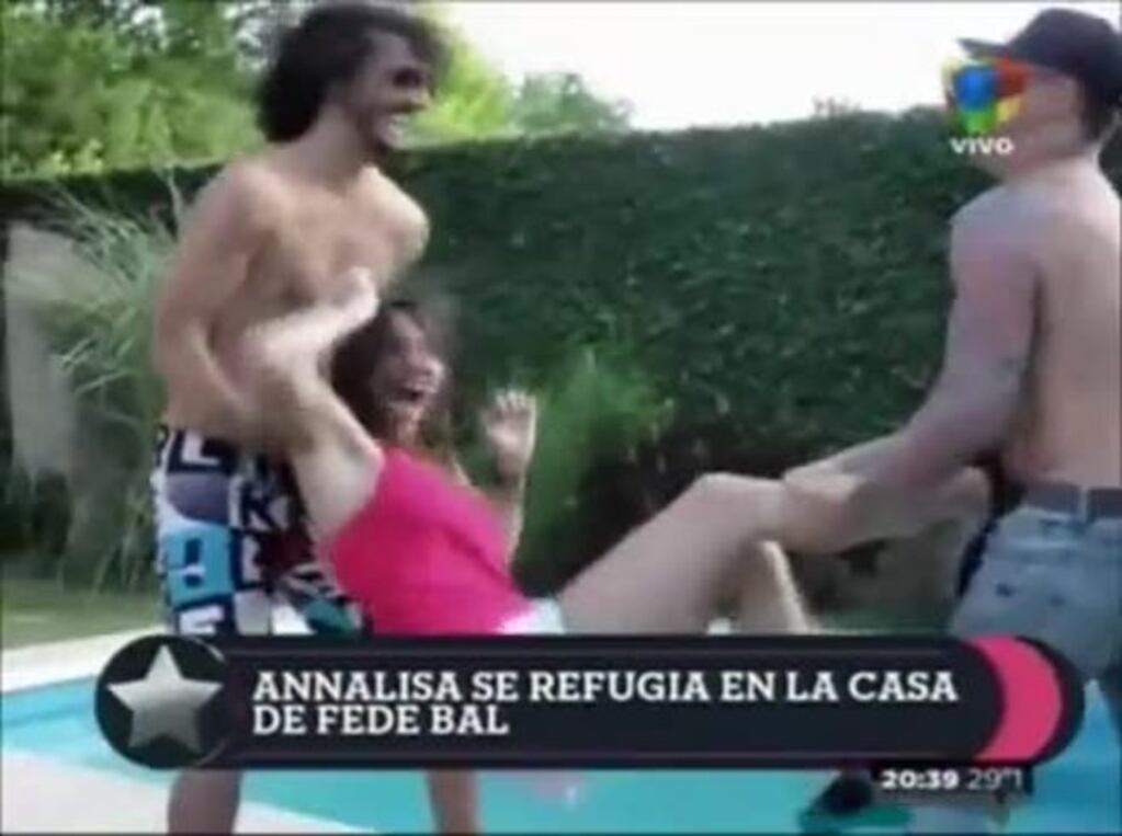 Annalisa Santi perdida en Viviendo con las estrellas