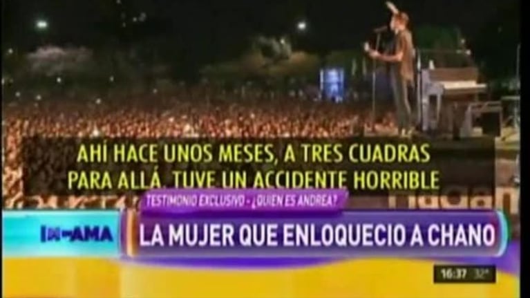 El enojo de la camarera que nombró Chano en su recital tras su pedido de disculpas