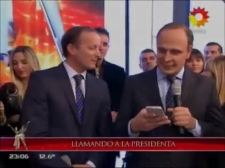 Los llamados de Marcelo Tinelli a los políticos para "invitarlos" al casamiento de Cirio e Insaurralde: la Presidenta no lo atendió