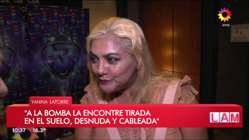 La Bomba habló tras su descompensación en ShowMatch