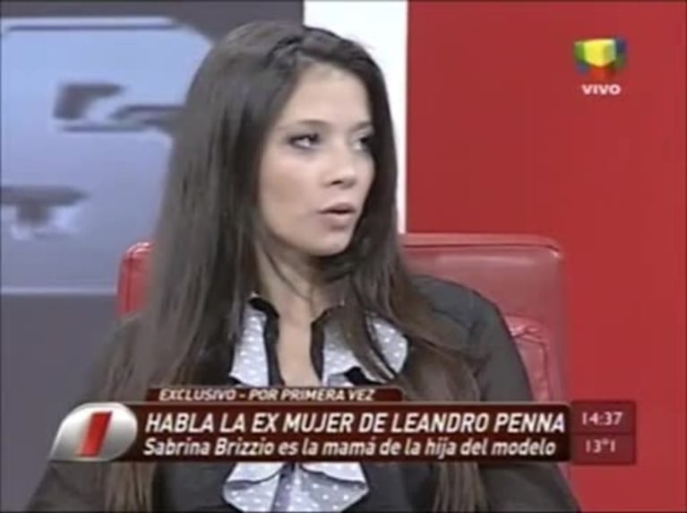 Grave acusación sobre Leandro Penna de la madre de su hija: "La última vez que tuvo contacto físico con la nena fue en el bautismo"