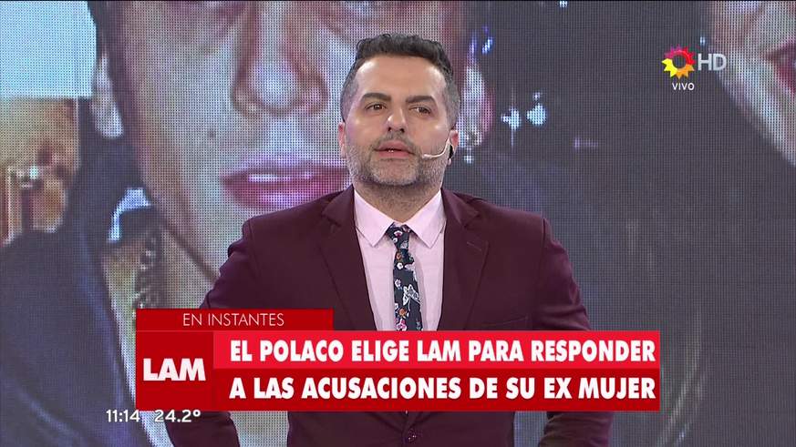 El Polaco explotó de furia, llamó en vivo y disparó contra Fernanda Iglesias: “Esta señora me va a conocer ¡y la voy a querellar!”
