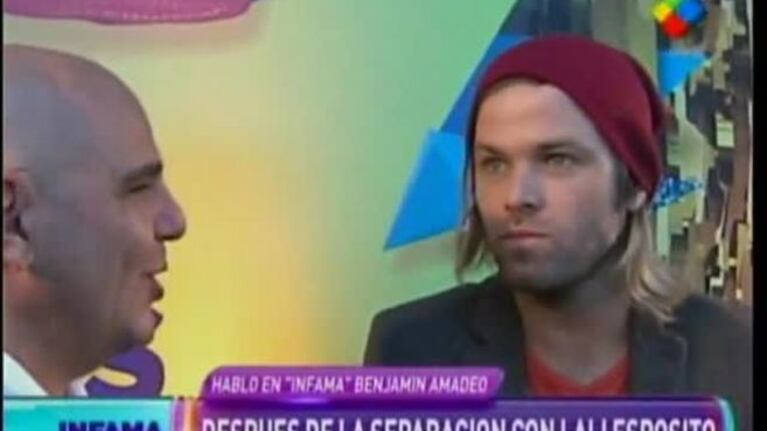 Benjamín Amadeo opinó sobre el supuesto romance de Lali Espósito con Mariano Martínez