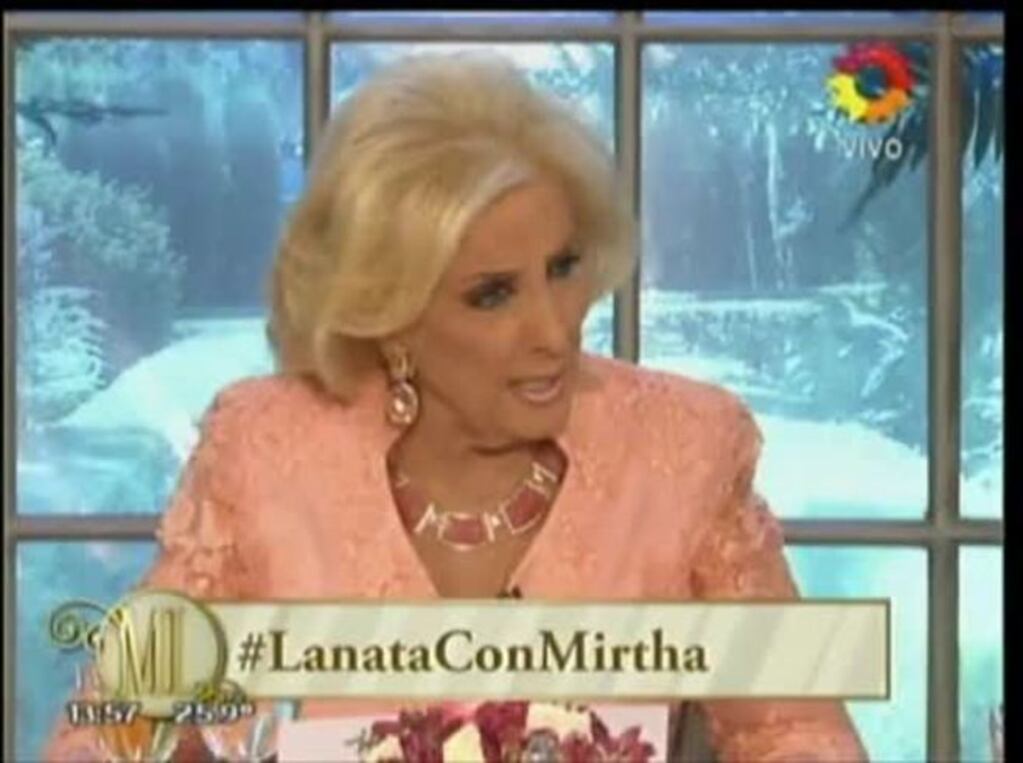 Sara Stewart Brown contó en Almorzando con Mirtha Legrand cómo conoció a su madre biológica