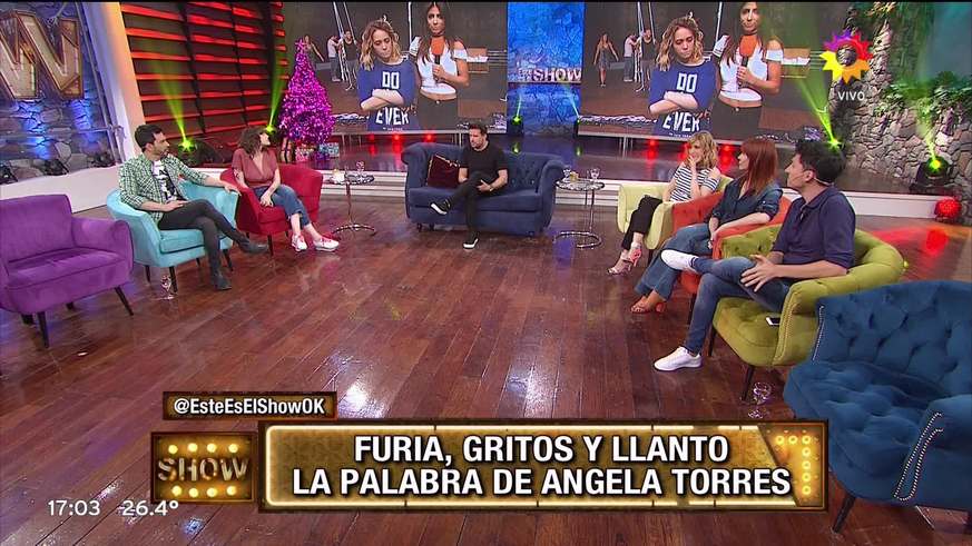 Ángela Torres quebró en llanto en Este es el Show