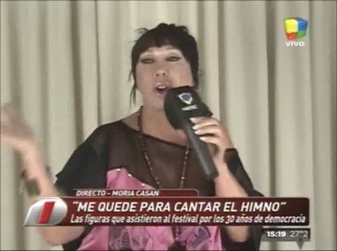 Moria Casán le devolvió a Jorge Lanata la crítica por su look: "A él sólo le faltaba la nariz de payaso en la fiesta de Gente"