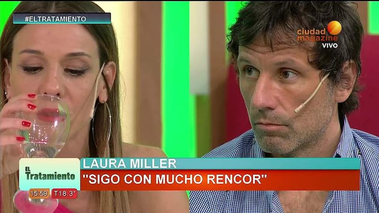 El reencuentro de Laura Miller con su exmarido en El Tratamiento