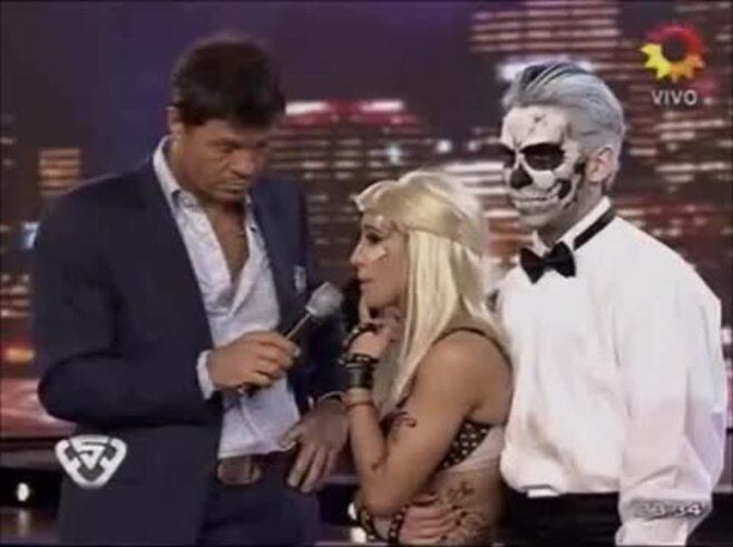 Cinthia Fernández y Marcelo Polino: duro cruce en Bailando 2011