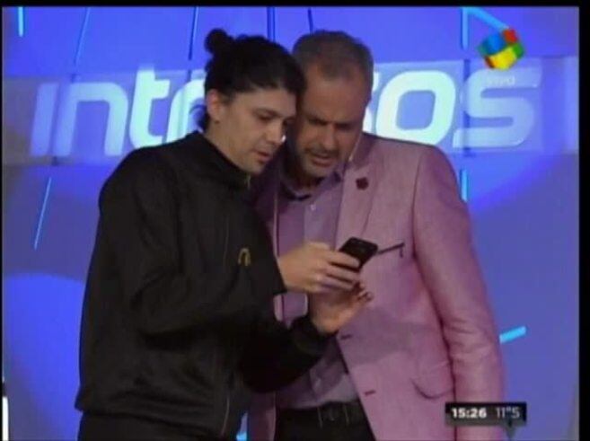 Polémicas imágenes de Gianinna Maradona y Daniel Osvaldo, muy juntos en la noche porteña