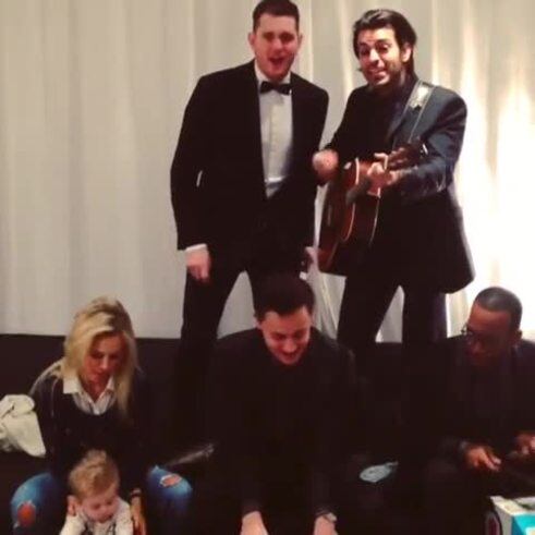 El "videoclip" de Michael Bublé, Luisana Lopilato y Noah