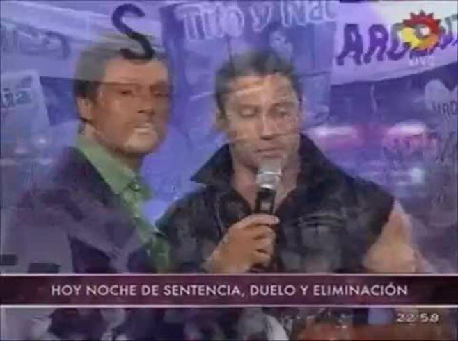 Marcelo Tinelli y los amigos de Tito, un show aparte en Bailando
