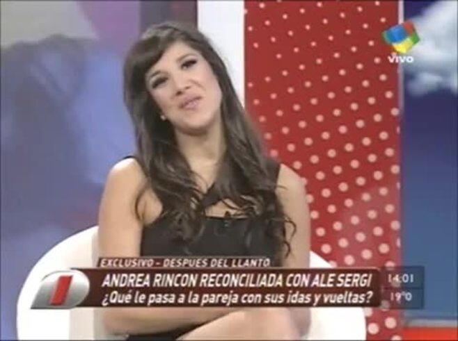El ataque de furia de Andrea Rincón contra Cristian U: "¡Sos un muerto, flaco!"