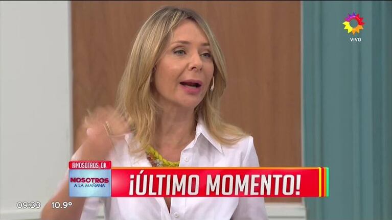 La picante frase de Evelyn von Brocke, en medio de su cruce con Flor Zaccanti