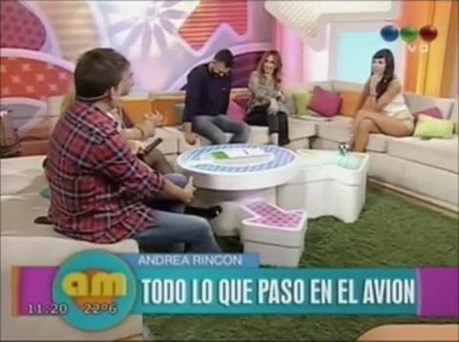 Andrea Rincón y su reacción cuando le preguntaron si Maravilla Martínez la quiso seducir