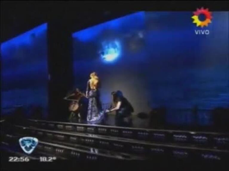 La Princesita Karina, en la apertura de ShowMatch: sorpresiva versión de Hey Jude  