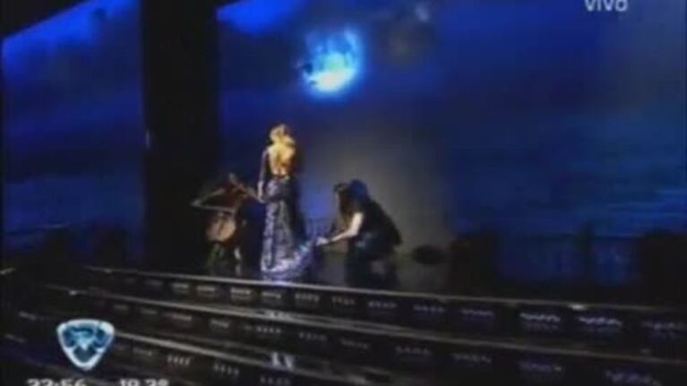 La Princesita Karina, en la apertura de ShowMatch: sorpresiva versión de Hey Jude