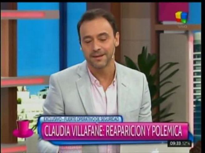 La escandalosa salida de Claudia Villafañe de un recital