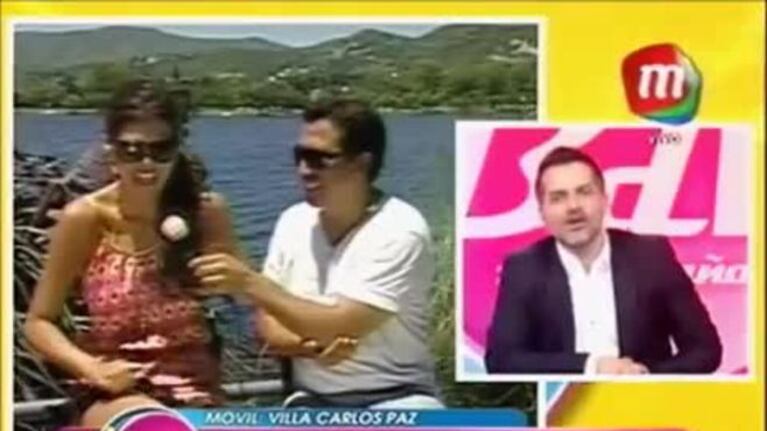 Loly Antoniale habló de la pelea de Rial con un periodista cordobés que la había criticado: "Estoy orgullosa del hombre que tengo, me cuida muchísimo"