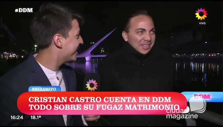 Cristian Castro que se separó de Carol Victoria Urbán, ¡tras sólo 28 días casados!
