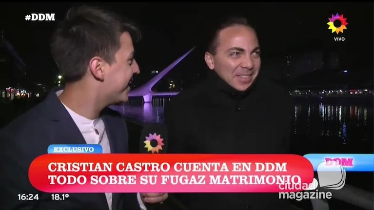 Cristian Castro que se separó de Carol Victoria Urbán, ¡tras sólo 28 días casados!