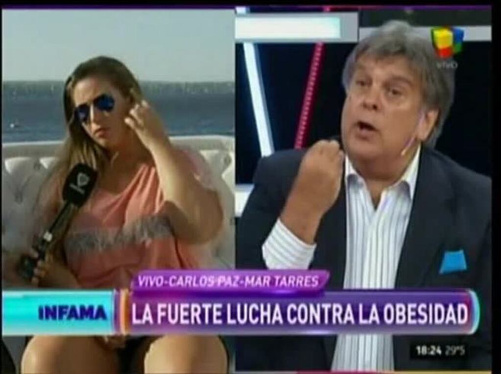 El video del ida y vuelta de Luis Ventura y Carla Conte por una portada de Paparazzi: "Vendiste mi cuerpo"