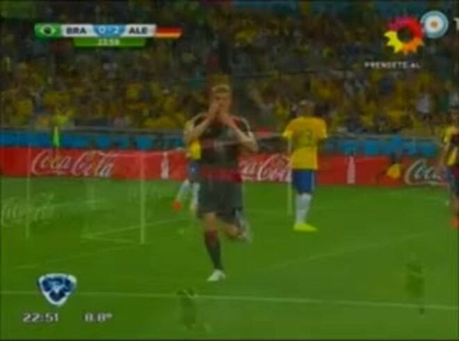 ShowMatch: la divertida parodia del partido Brasil-Alemania
