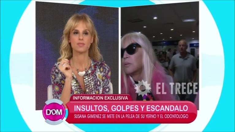 Joe Miranda y el dentista de Mercedes Sarrabayrouse hablaron de su escandalosa pelea