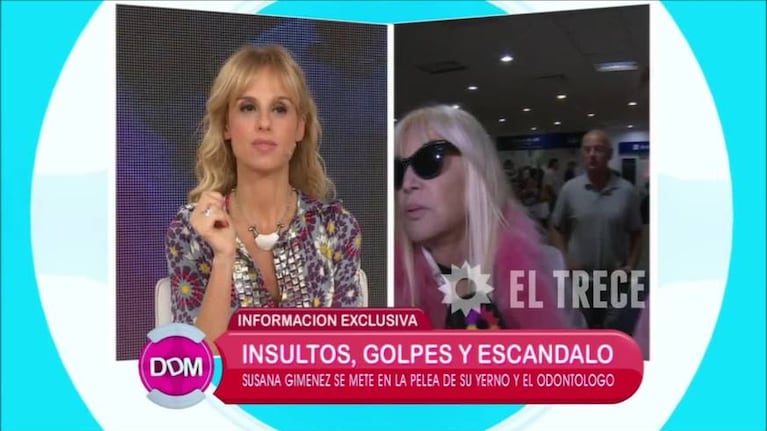 Joe Miranda y el dentista de Mercedes Sarrabayrouse hablaron de su escandalosa pelea