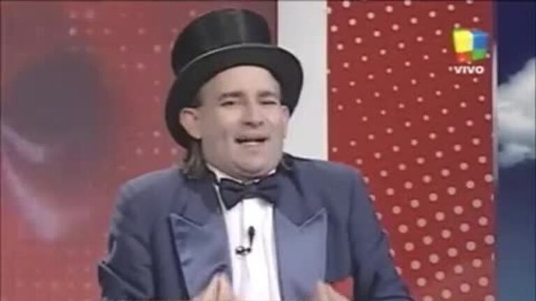 Bizarra súplica: el Mago sin Dientes imploró en TV para "recuperar" a su paloma... y se quebró en cámara
