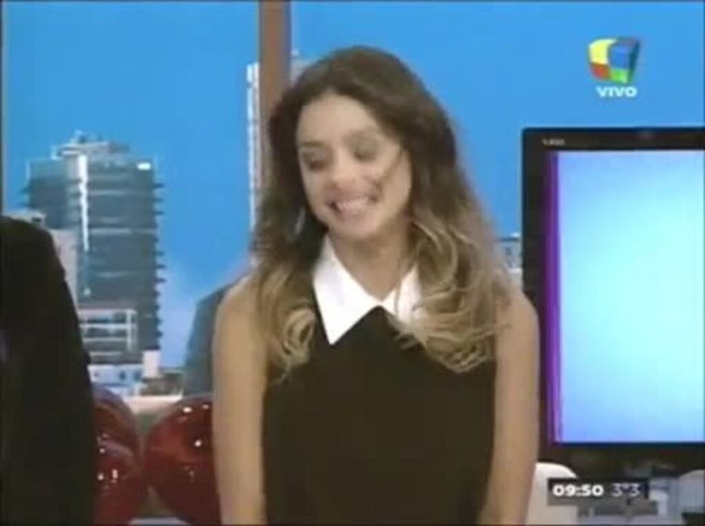 Vitto Saravia se animó a criticarle el look a Pamela David en Desayuno americano: el video