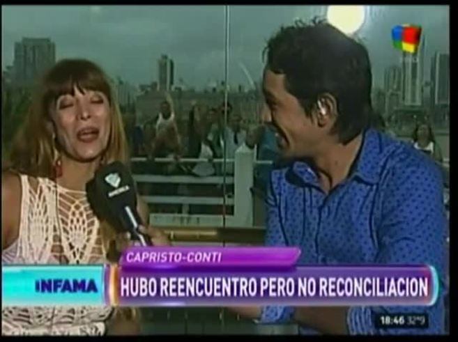 Ximena Capristo reconoció en Infama que se reconciliaron con Gustavo Conti