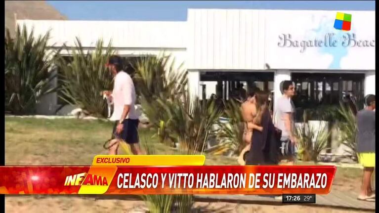 Mirá la reacción de Eduardo Celasco y Vito Rodríguez cuando les preguntaron por el embarazo de la Melliza Petardo