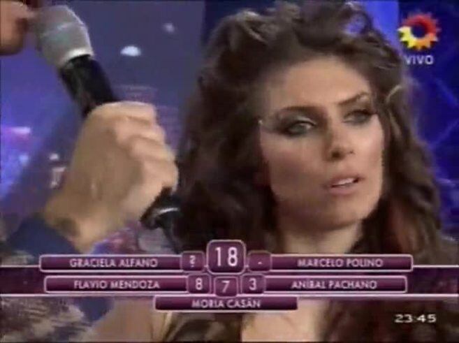Eugenia Lemos y Marcelo Polino: tremenda pelea cara a cara