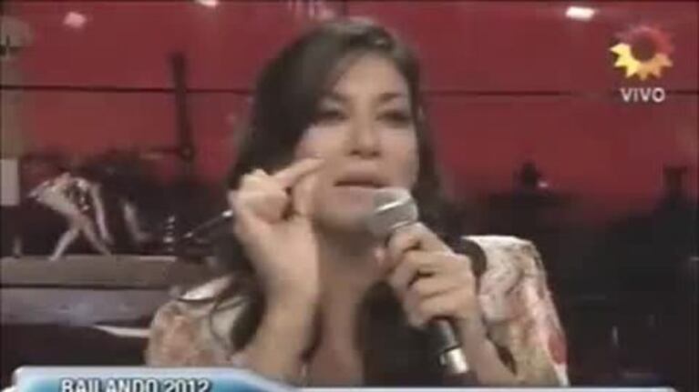 Fuerte discusión de Silvina Escudero y Jean Francois Casanovas detrás de cámara