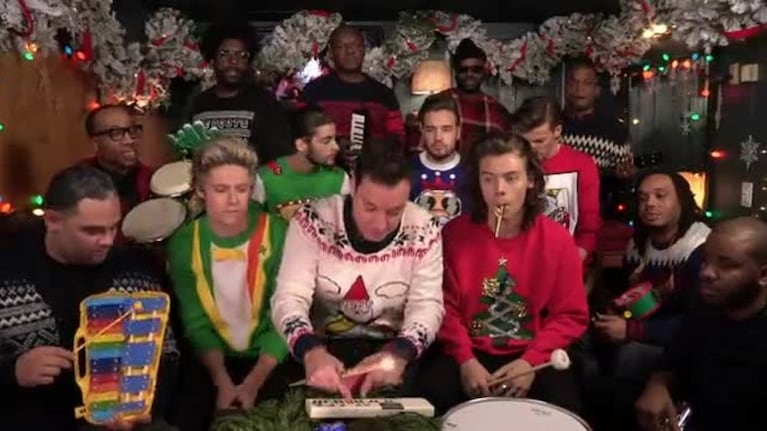 ¡Dale play! One Direction le da comienzo a la Navidad cantando villancicos