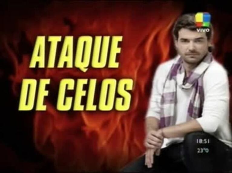Pedro Alfonso tuvo un ataque de celos por un regalo a Paula Chaves